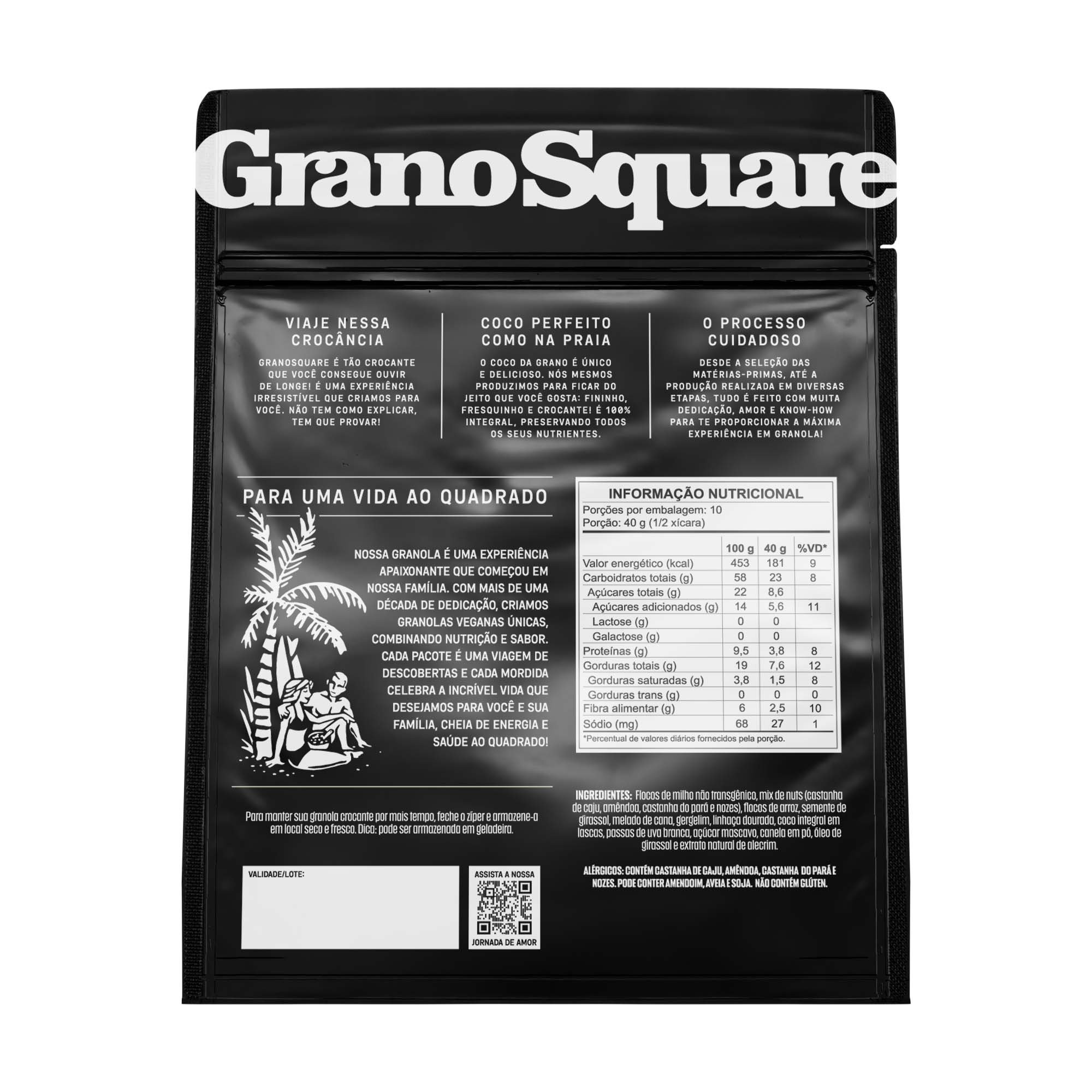 Granola GranoSquare Premium TRADICIONAL 400g